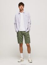 ⁦גברים 4N8XB1065 Pepe Jeans סטודיו אדום lister fil-a-fil חולצת slim fit⁩ – תמונה ⁦2⁩