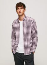 גברים 4N8XB1066 Pepe Jeans jarman להעמיס חולצה משובצת בשני גוונים