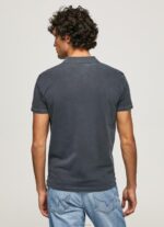 ⁦גברים 4N8XB1097 Pepe Jeans dulwich חולצת פולו פיקה עם לוגו רקום⁩ – תמונה ⁦4⁩
