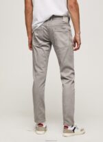 ⁦גברים 4N8XB1101 Pepe Jeans ארגנט מכנסי ריצה רגילים של סטנלי⁩ – תמונה ⁦4⁩