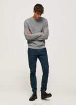 גברים 4N8XB1104 Pepe Jeans dulwich מכנסי צ'ינו בגזרה דקיקה של צ'רלי