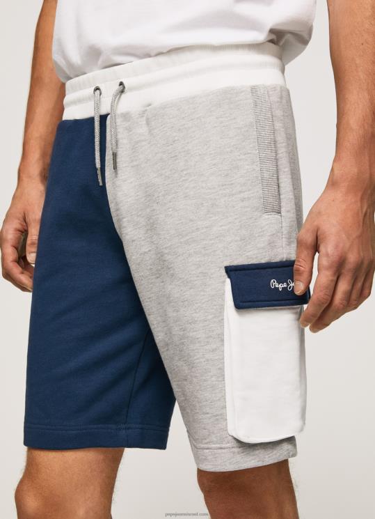 ⁦גברים 4N8XB1117 Pepe Jeans jarman מכנסיים קצרים של abel color block⁩ – תמונה ⁦3⁩