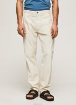 ⁦גברים 4N8XB1123 Pepe Jeans שֶׁנהָב מכנסי מטען של ניוטון עובד⁩ – תמונה ⁦2⁩