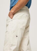 ⁦גברים 4N8XB1123 Pepe Jeans שֶׁנהָב מכנסי מטען של ניוטון עובד⁩ – תמונה ⁦3⁩