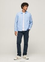 גברים 4N8XB1125 Pepe Jeans dulwich מכנסי צ'ינו בהתאמה רגילה של שון
