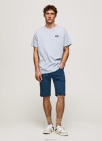 גברים 4N8XB1129 Pepe Jeans jarman מכנסי ברמודה קצרים מכותנה