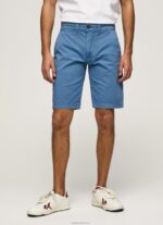 ⁦גברים 4N8XB1133 Pepe Jeans אוזי מכנסי צ'ינו קצרים מכותנה⁩ – תמונה ⁦2⁩