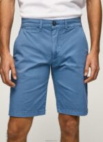 ⁦גברים 4N8XB1133 Pepe Jeans אוזי מכנסי צ'ינו קצרים מכותנה⁩ – תמונה ⁦3⁩