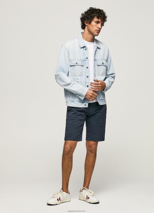 d792d791d7a8d799d79d_4n8xb1134_pepe_jeans_dulwich_d79ed79bd7a0d7a1d799_d7a6d799d7a0d795_d7a7d7a6d7a8d799d79d_d79ed79bd795d7aad7a0d7.jpg גברים 4N8XB1134 Pepe Jeans dulwich מכנסי צ'ינו קצרים מכותנה – תמונה 1