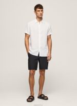 ⁦גברים 4N8XB1142 Pepe Jeans שָׁחוֹר מכנסי בגד ים של fergus cargo⁩ – תמונה ⁦5⁩