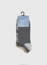 ⁦גברים 4N8XB1144 Pepe Jeans רַב 3 חבילות גרבי קרסול⁩ – תמונה ⁦3⁩