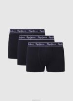 ⁦גברים 4N8XB1162 Pepe Jeans אוזי 3 קופסאות כותנה נמתחות⁩ – תמונה ⁦3⁩