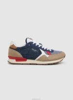 גברים 4N8XB1175 Pepe Jeans ג'ינס כהה נעלי ספורט משולבות של brit man