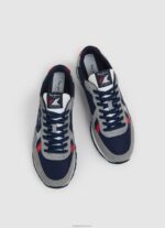 ⁦גברים 4N8XB1181 Pepe Jeans אפור נעלי ספורט רטרו של brit man studio⁩ – תמונה ⁦3⁩