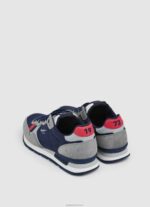 ⁦גברים 4N8XB1181 Pepe Jeans אפור נעלי ספורט רטרו של brit man studio⁩ – תמונה ⁦4⁩