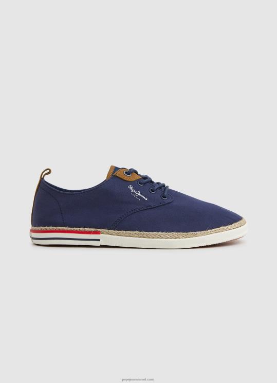 d792d791d7a8d799d79d_4n8xb1212_pepe_jeans_d790d795d7a7d799d799d7a0d795d7a1_d7a0d7a2d79cd799_d7a1d7a4d795d7a8d798_d7a7d7a0d791d7a.jpg גברים 4N8XB1212 Pepe Jeans אוקיינוס נעלי ספורט קנבס בלוכר – תמונה 1