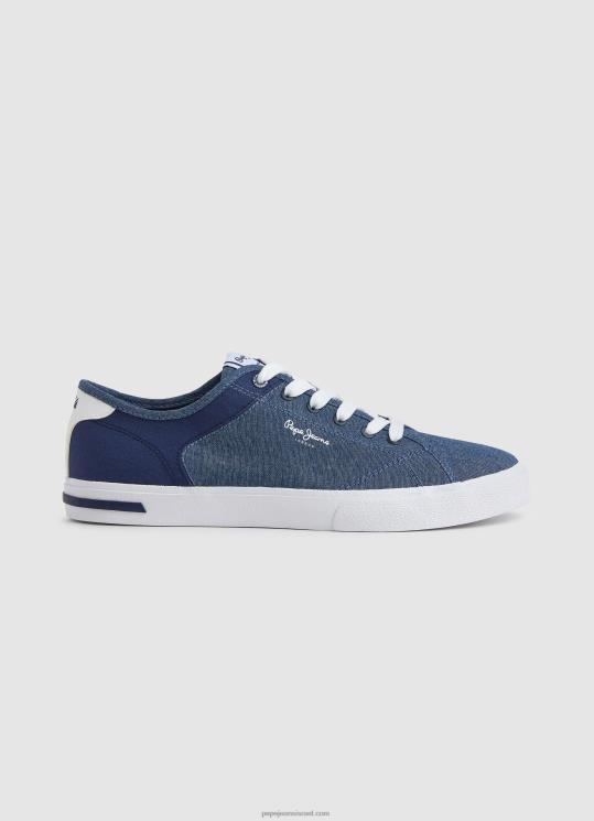 d792d791d7a8d799d79d_4n8xb1213_pepe_jeans_chambray_d7a0d7a2d79cd799_d7a1d7a4d795d7a8d798_d791d7a1d799d7a1d799d795d7aa_d7a9d79c_d7a7.jpg גברים 4N8XB1213 Pepe Jeans chambray נעלי ספורט בסיסיות של קנטון – תמונה 1