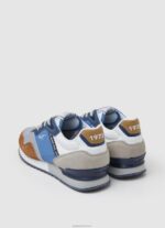 ⁦גברים 4N8XB1224 Pepe Jeans אוקיינוס נעלי ספורט משולבות london one⁩ – תמונה ⁦4⁩