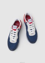 ⁦גברים 4N8XB1225 Pepe Jeans חיל הים נעלי ספורט משולבות london one⁩ – תמונה ⁦2⁩