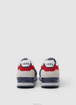 ⁦גברים 4N8XB1225 Pepe Jeans חיל הים נעלי ספורט משולבות london one⁩ – תמונה ⁦4⁩