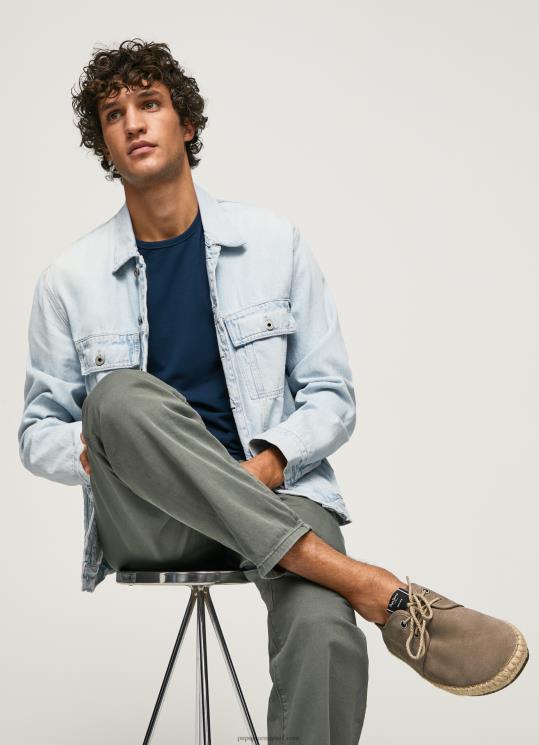 d792d791d7a8d799d79d_4n8xb1247_pepe_jeans_d790d791d79f_d7a9d797d795d7a8d794_d7a0d7a2d79cd799_d7a1d7a4d795d7a8d798_d79ed7a2d795d7.jpg גברים 4N8XB1247 Pepe Jeans אבן שחורה נעלי ספורט מעור קליק תיירותי – תמונה 1