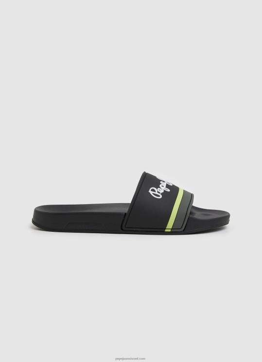 d792d791d7a8d799d79d_4n8xb1261_pepe_jeans_d7a9d6b8d781d797d795d6b9d7a8_d79bd7a4d79bd7a4d799_d797d795d7a3_d7a4d795d7a8d798d795d79.jpg גברים 4N8XB1261 Pepe Jeans שָׁחוֹר כפכפי חוף פורטובלו מחוון – תמונה 1