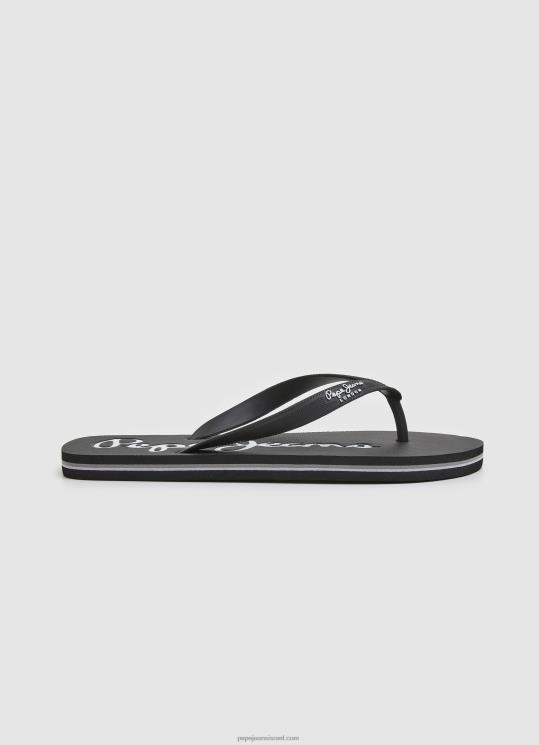 d792d791d7a8d799d79d_4n8xb1265_pepe_jeans_d7a9d6b8d781d797d795d6b9d7a8_bay_beach_d79bd7a4d79bd7a4d799_d797d795d7a3_d791d7a1d799d7a1.jpg גברים 4N8XB1265 Pepe Jeans שָׁחוֹר bay beach כפכפי חוף בסיסיים – תמונה 1