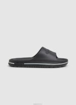 ⁦גברים 4N8XB1275 Pepe Jeans שָׁחוֹר כפכפי חוף גלישת רוח⁩ – תמונה ⁦2⁩