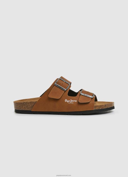 d792d791d7a8d799d79d_4n8xb1281_pepe_jeans_d79cd6b0d794d6b4d7a9d6b0d781d7aad6b7d796d6b5d7a3_d7a1d7a0d793d79cd799d79d_d790d7a0d798.jpg גברים 4N8XB1281 Pepe Jeans לְהִשְׁתַזֵף סנדלים אנטומיים כפולים של קנזס – תמונה 1