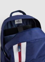 ⁦גברים 4N8XB1293 Pepe Jeans jarman תיק גב מבד עם פרטי קו⁩ – תמונה ⁦3⁩