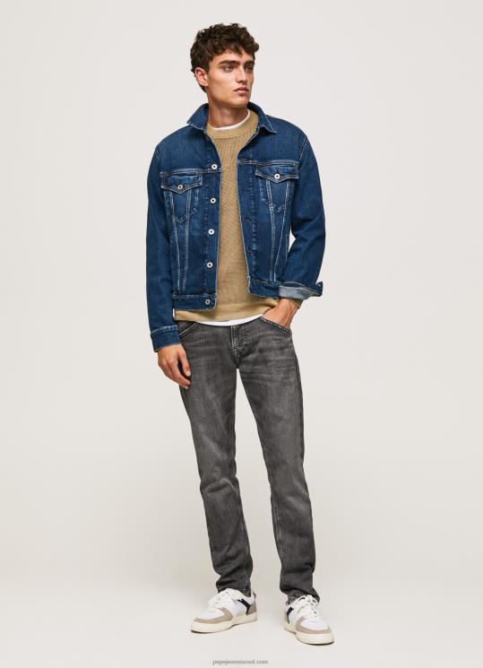 d792d791d7a8d799d79d_4n8xb800_pepe_jeans_d793d6b5d7a0d6b4d799d79d_d79ed7a1d79cd795d79c_d792d799d7a0d7a1_d7a8d792d799d79c_d791d79.jpg גברים 4N8XB800 Pepe Jeans דֵנִים מסלול ג'ינס רגיל בכושר בינוני – תמונה 1