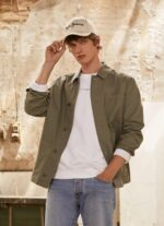 גברים 4N8XB834 Pepe Jeans יְצִיקָה מעיל קנבס שימושי