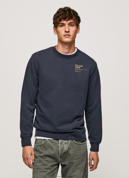d792d791d7a8d799d79d_4n8xb873_pepe_jeans_dulwich_d79ed792d7a9d7a8_d79bd795d7aad7a0d794_d7a6d795d795d790d7a8d795d79f_d79ed7a2d795d7.jpg גברים 4N8XB873 Pepe Jeans dulwich מגשר כותנה צווארון מעוגל – תמונה 1