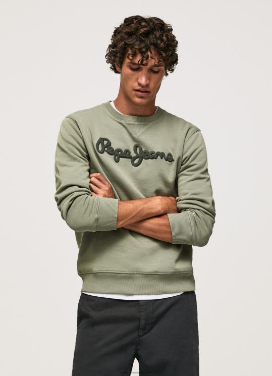d792d791d7a8d799d79d_4n8xb874_pepe_jeans_d799d6b0d7a6d6b4d799d7a7d6b8d794_d79ed792d7a9d7a8_d79bd795d7aad7a0d794_d79cd795d792d795.jpg גברים 4N8XB874 Pepe Jeans יְצִיקָה מגשר כותנה לוגו רקום – תמונה 1