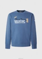 ⁦גברים 4N8XB881 Pepe Jeans אוזי מגשר כותנה צווארון מעוגל⁩ – תמונה ⁦5⁩