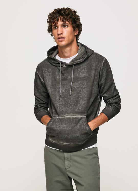 d792d791d7a8d799d79d_4n8xb893_pepe_jeans_d7a9d798d795d7a3_d7a9d797d795d7a8_d79ed792d7a9d7a8_d79bd795d7aad7a0d794_d791d7a0d793d7a.jpg גברים 4N8XB893 Pepe Jeans שטוף שחור מגשר כותנה בנדנה – תמונה 1