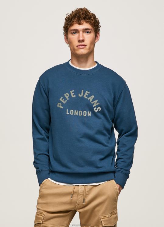 d792d791d7a8d799d79d_4n8xb900_pepe_jeans_jarman_d7a1d795d795d798d7a9d799d7a8d798_d79ed795d793d7a4d7a1_d79cd795d792d795.jpg גברים 4N8XB900 Pepe Jeans jarman סווטשירט מודפס לוגו – תמונה 1