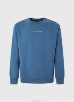 ⁦גברים 4N8XB907 Pepe Jeans jarman סווטשירט כותנה מודפס לוגו⁩ – תמונה ⁦5⁩