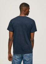 ⁦גברים 4N8XB935 Pepe Jeans dulwich לוגו דגל n חולצת דגל מנופפת⁩ – תמונה ⁦4⁩