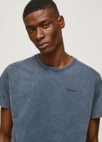 גברים 4N8XB948 Pepe Jeans dulwich חולצת טריקו כותנה לוגו מודפס