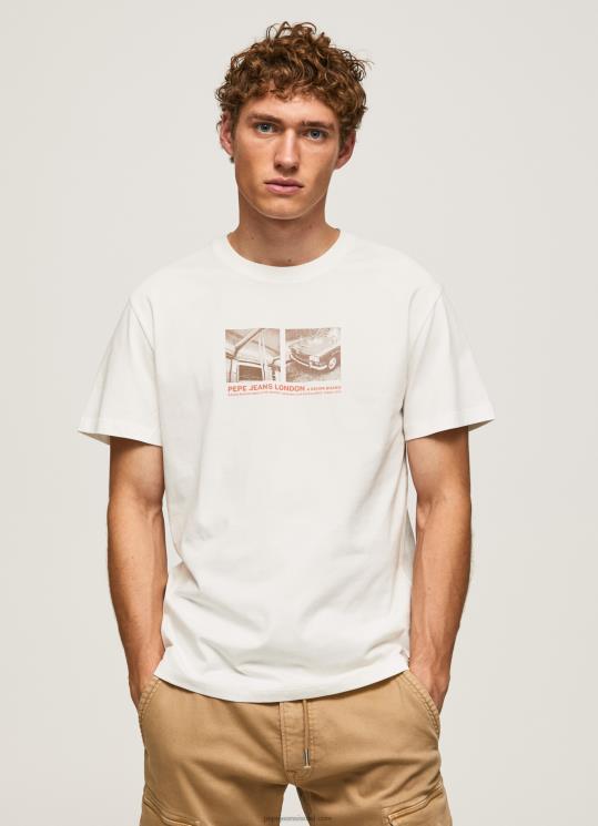 d792d791d7a8d799d79d_4n8xb988_pepe_jeans_d7a6d791d7a2_d7a7d7a8d79d_d797d795d79cd7a6d794_d791d794d793d7a4d7a1_d7aad79ed795d7a0d79.jpg גברים 4N8XB988 Pepe Jeans צבע קרם חולצה בהדפס תמונות – תמונה 1