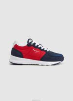 יֶלֶד 4N8XB1538 Pepe Jeans חיל הים נעלי ריצה של london pro vint