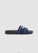יֶלֶד 4N8XB1552 Pepe Jeans חיל הים סליידר לוגו כפכפי חוף