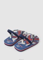 ⁦יֶלֶד 4N8XB1559 Pepe Jeans חיל הים כפכפי דגל חוף⁩ – תמונה ⁦4⁩