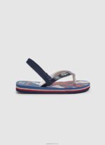 ⁦יֶלֶד 4N8XB1560 Pepe Jeans לבן סניקרס בייסיק של בריידי⁩ – תמונה ⁦5⁩