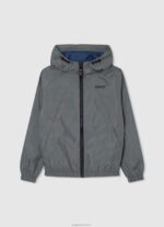 יֶלֶד 4N8XB1568 Pepe Jeans יְצִיקָה מעיל מעיל רוח עם קפוצ'ון