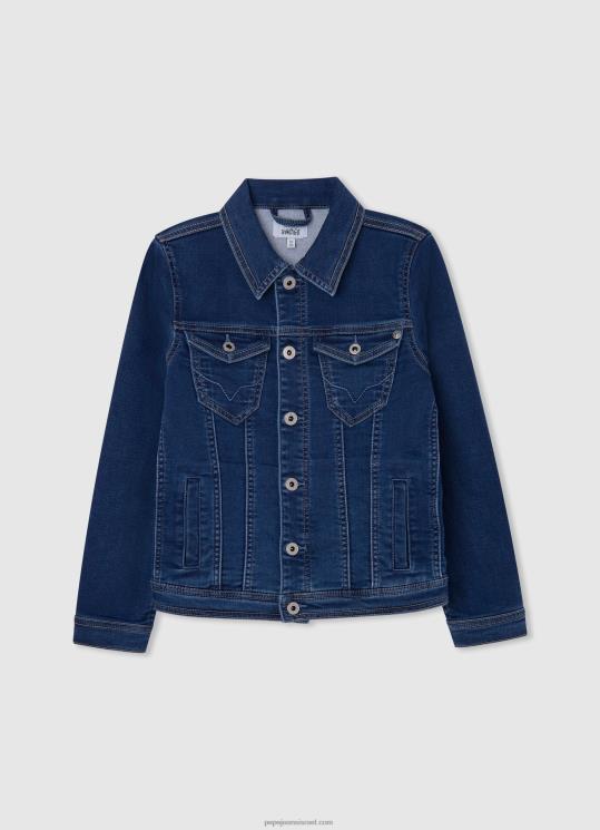 d799d6b6d79cd6b6d793_4n8xb1569_pepe_jeans_d793d6b5d7a0d6b4d799d79d_d796d7a7d798_d792d799d7a0d7a1_d791d79bd795d7a9d7a8_d7a8d792d7.jpg יֶלֶד 4N8XB1569 Pepe Jeans דֵנִים ז'קט ג'ינס בכושר רגיל – תמונה 1