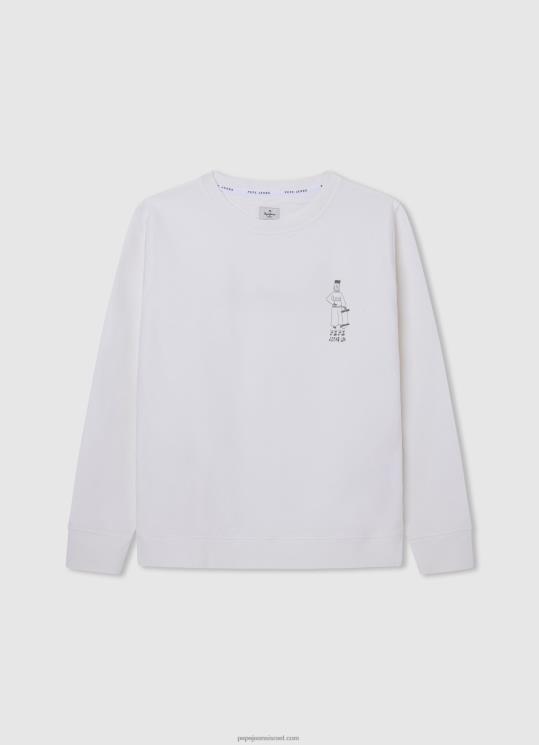 d799d6b6d79cd6b6d793_4n8xb1586_pepe_jeans_d7a6d791d7a2_d7a7d7a8d79d_d79ed792d7a9d7a8_d79bd795d7aad7a0d794_d79ed797d79cd799d7a7.jpg יֶלֶד 4N8XB1586 Pepe Jeans צבע קרם מגשר כותנה מחליק – תמונה 1