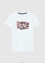 ⁦יֶלֶד 4N8XB1610 Pepe Jeans יְצִיקָה חולצת טריקו בסיסית לוגו⁩ – תמונה ⁦3⁩