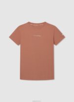 ⁦יֶלֶד 4N8XB1618 Pepe Jeans לבן חולצת טי כותנה לוגו אנכי⁩ – תמונה ⁦3⁩